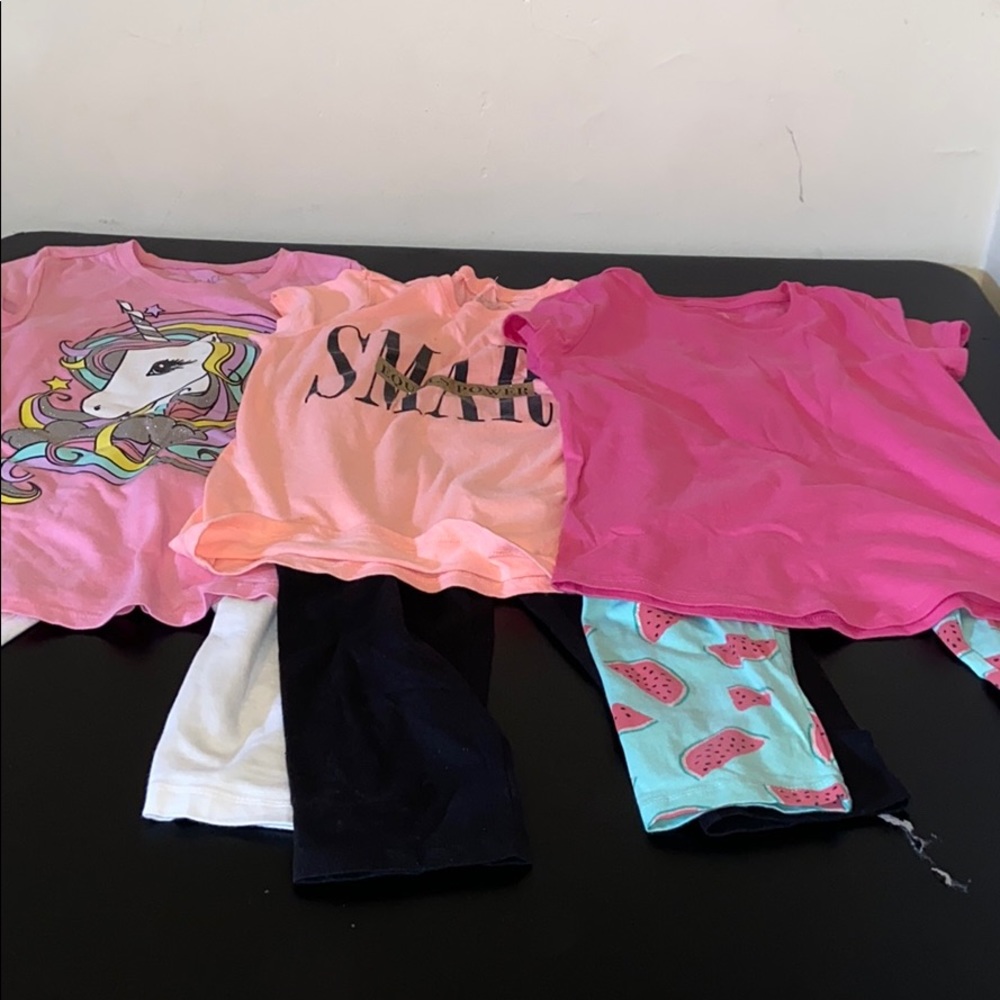 21 Piece Bundle Little Girl Spring/Summer Outfits